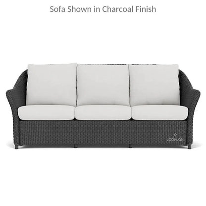 Weekend Retreat Wicker Sofa with Lounge Chair Set