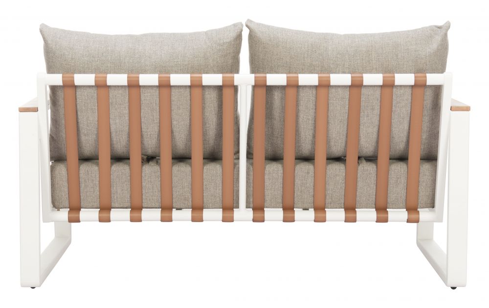 Welt Olefin Fabric Outdoor Sofa