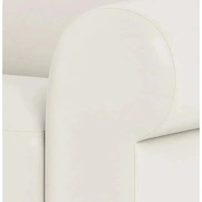 Wenton Mondern Leather Rolled Arms Club Chair