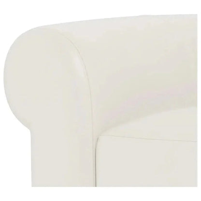 Wenton Mondern Leather Rolled Arms Club Chair