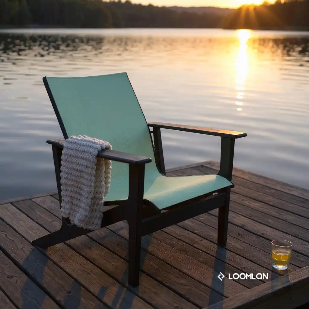 Wexler MGP Sling Chat Height Arm Chair