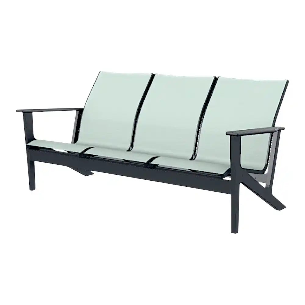 Wexler MGP Sling Chat Height Three-Seat Sofa