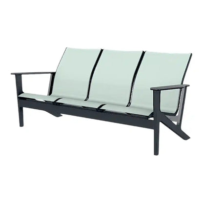 Wexler MGP Sling Chat Height Three-Seat Sofa