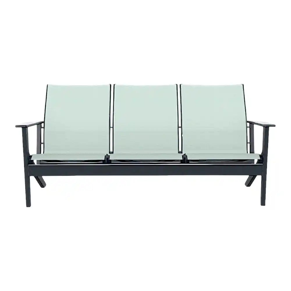 Wexler MGP Sling Chat Height Three-Seat Sofa
