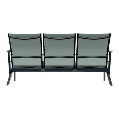 Wexler MGP Sling Chat Height Three-Seat Sofa