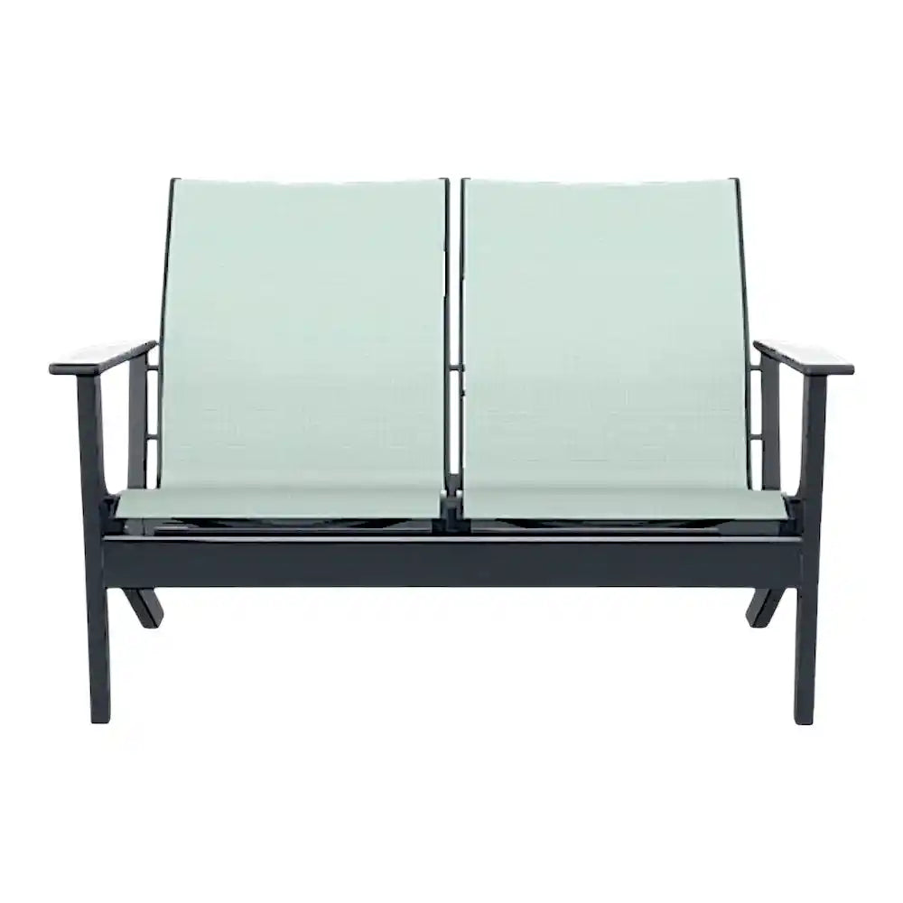Wexler MGP Sling Chat Height Two-Seat Loveseat