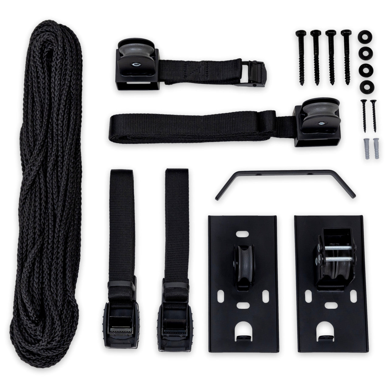 SUP & Surfboard Hoist | Holds up to 150 lbs | Up to 14' Lift