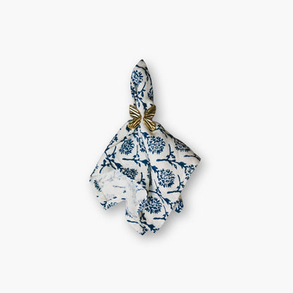 Nikhar Table Napkins - Azure Blue Set of 2