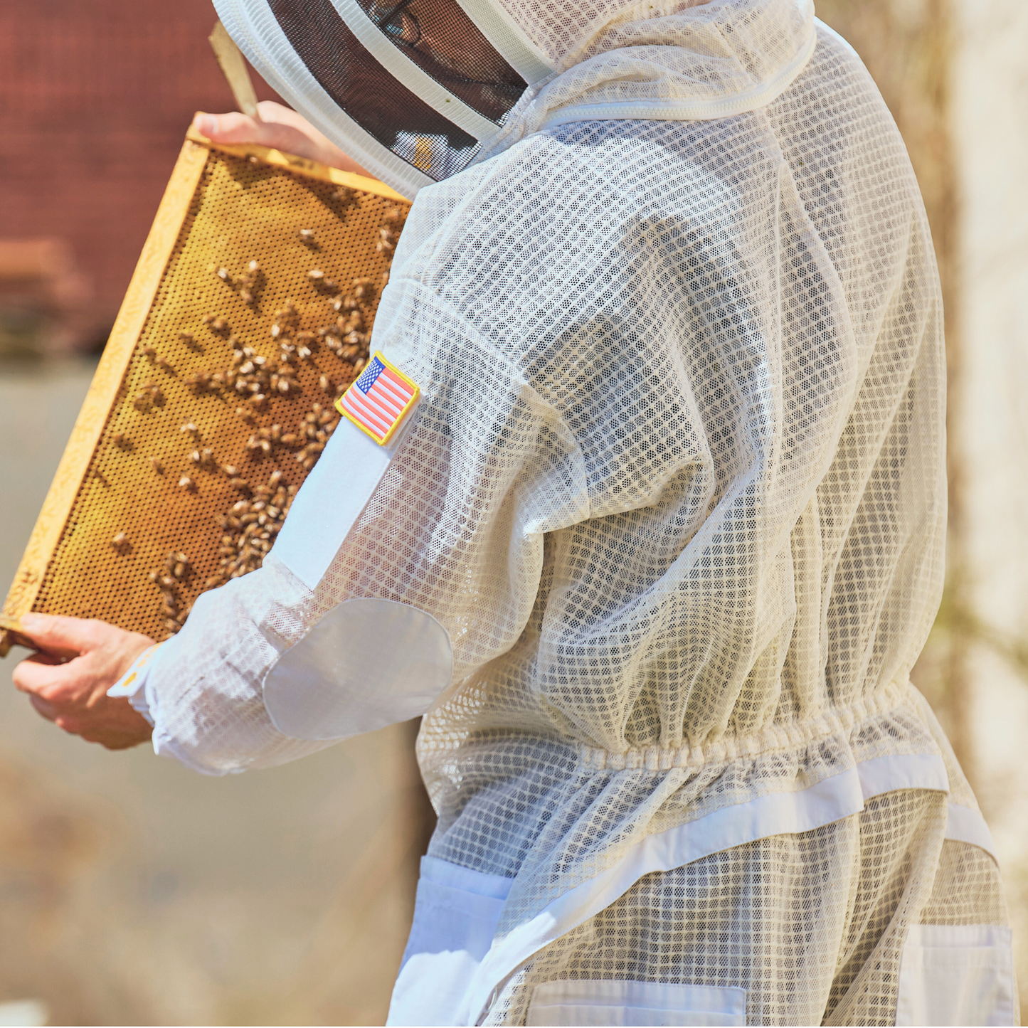 Professional Triple Layer Ventilated Full Beekeeping Suit