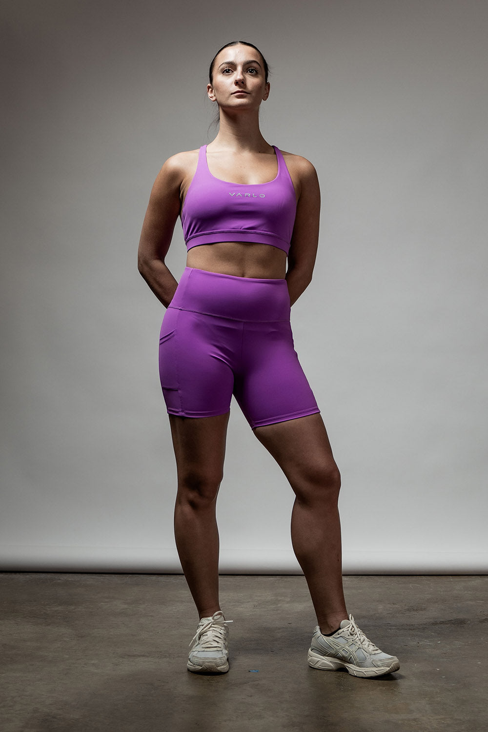 Women's SOHO Fitness Shorts 5" (Purple Muse)