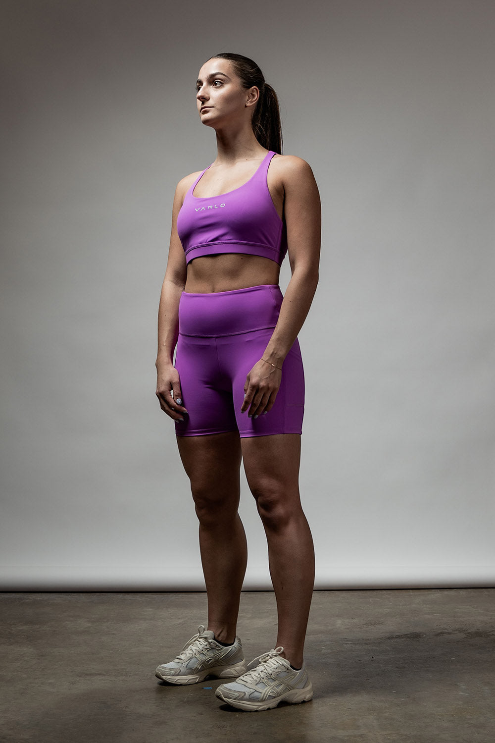 Women's SOHO Fitness Shorts 5" (Purple Muse)