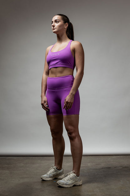 Women's SOHO Fitness Shorts 5" (Purple Muse)