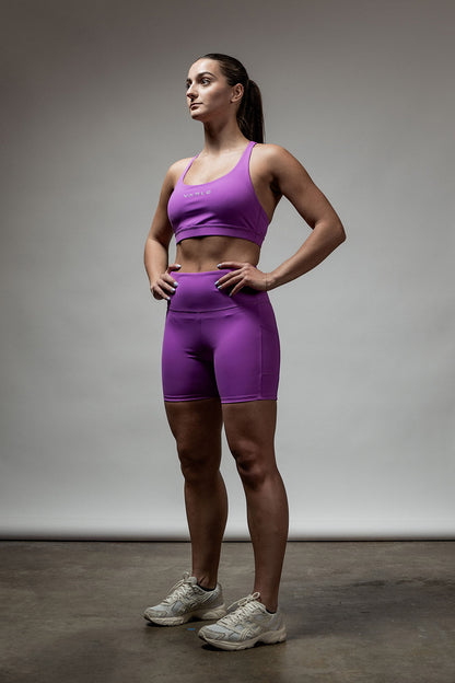 Women's SOHO Fitness Shorts 5" (Purple Muse)