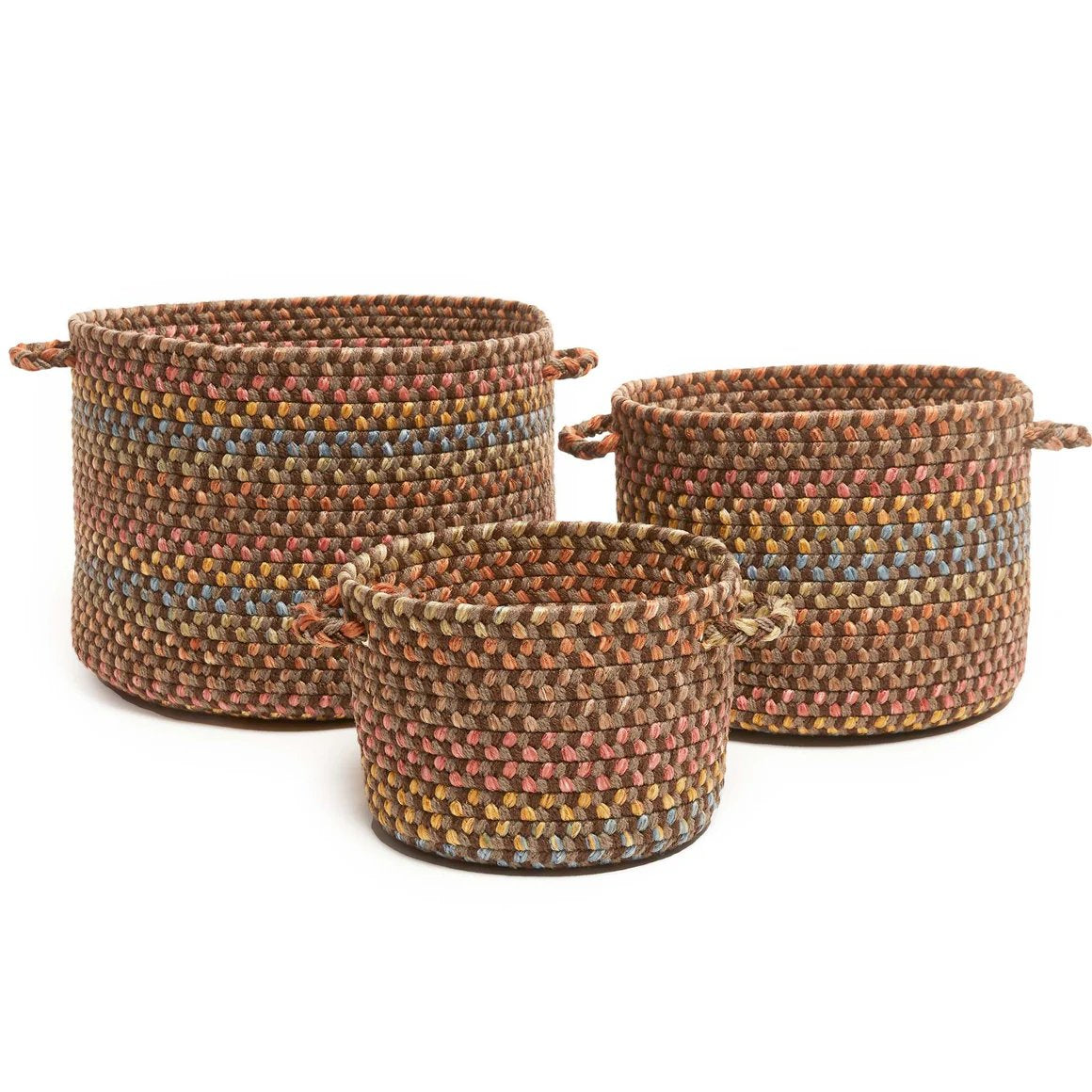 Woodstock Braided Handmade Basket 3PC