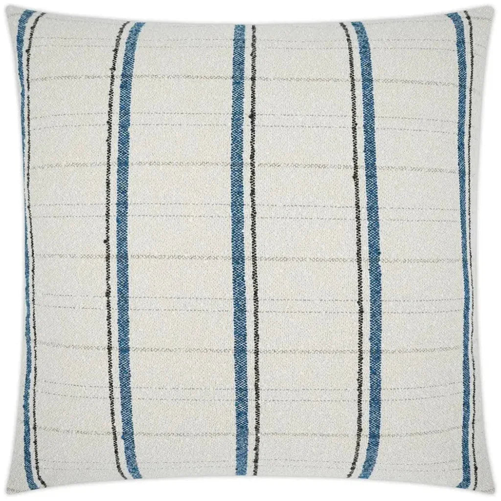 Wooly Bully Textured Navy Large Throw Pillow Insert