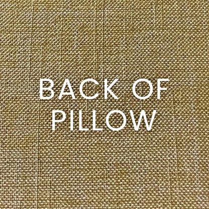 Wow Factor Gilt Brown Throw Pillow Insert