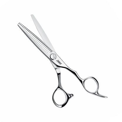 Zora Hair Cutting Shear - Model Z-628 - Deer Horn Tooth - 6.28