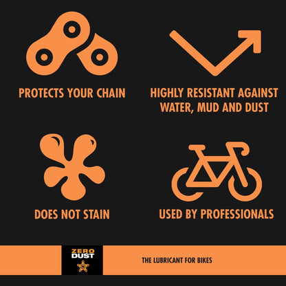 ZeroDust Chain Lube (60 ml - dosage for 2 bikes)