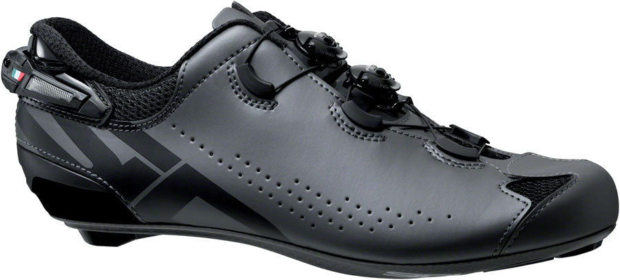 SIDI Shot 2S Road Shoes - Men's Anthracite/Black 43