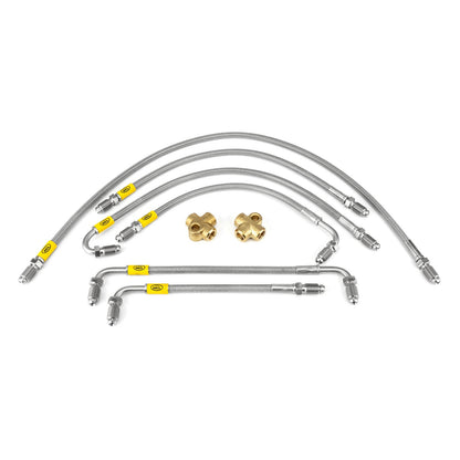 HEL Performance ABS Delete Lines for Toyota Starlet 1.3 Turbo EP82, EP91, Stainless Steel Braided