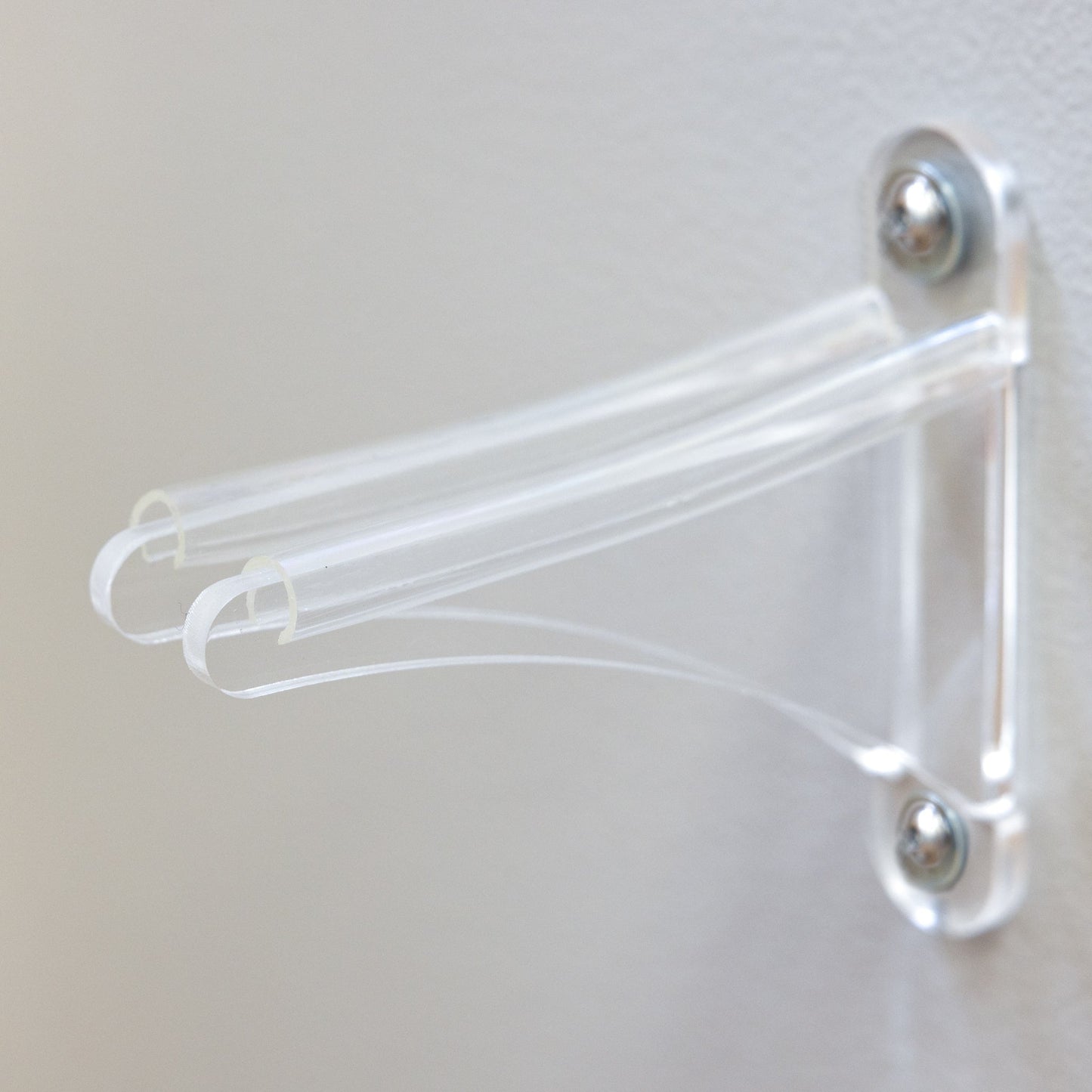 Summit Clear Acrylic Ski Wall Rack | 2 Pack