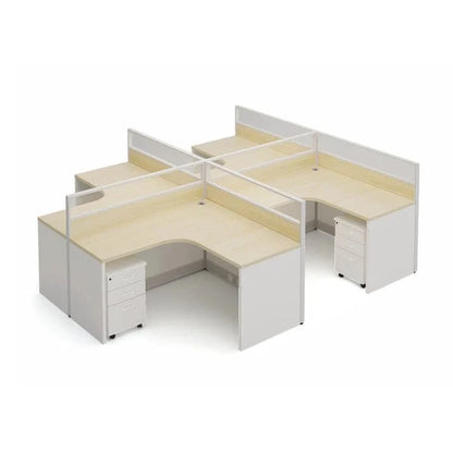 Solven · L-Shaped Cubicle Workstation