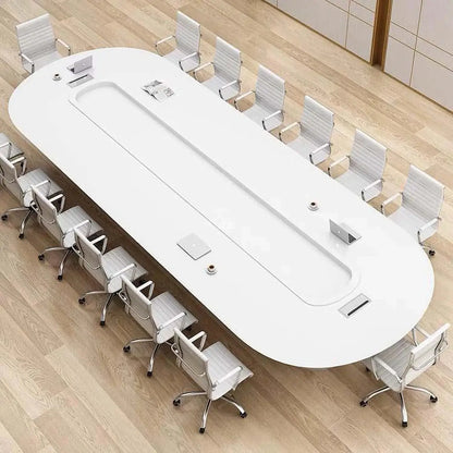 Amica · White Conference Room Table