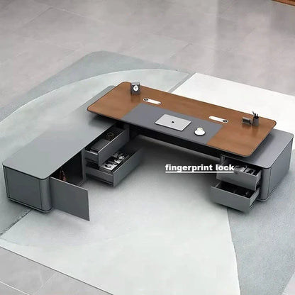 Audley · Modern L-Shaped Executive Desk