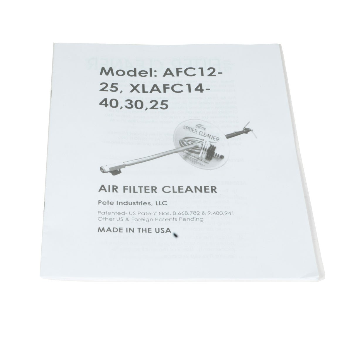 Air Filter Cleaner Standard Tool Kit