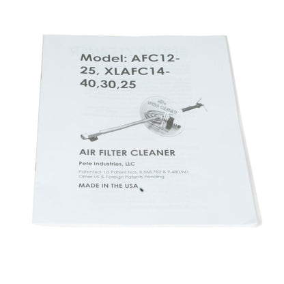 Air Filter Cleaner Standard Tool Kit