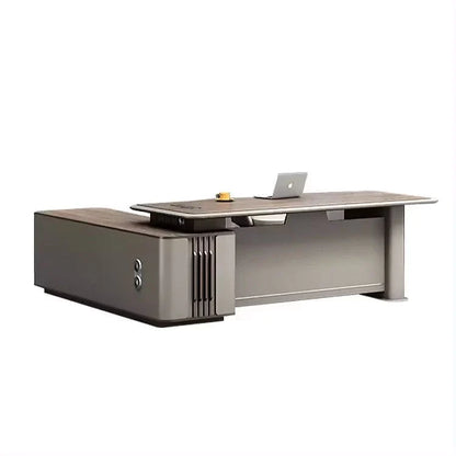 Teller · Modern L-Shaped Executive Desk