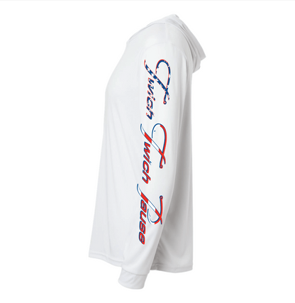 AMERICA HOODIE / WHITE