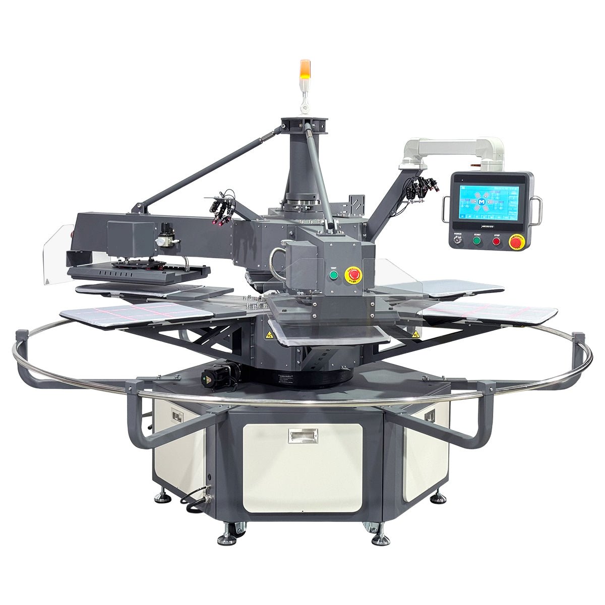 APEX X6 - 6 Station 16” x 20” Fully Automatic Rotary Heat Press
