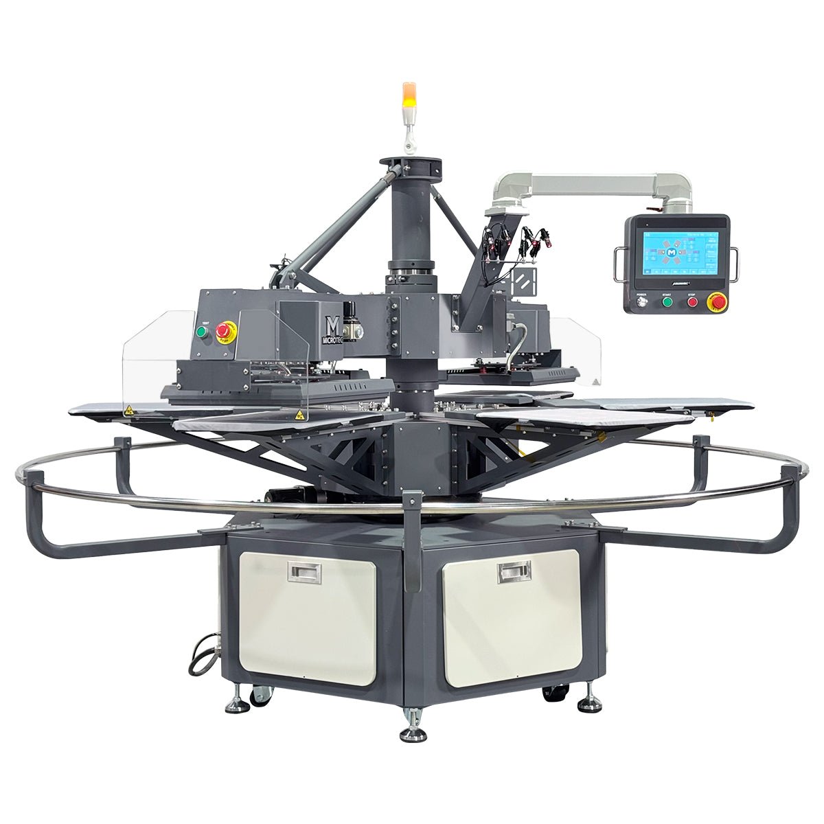 APEX X6 - 6 Station 16” x 20” Fully Automatic Rotary Heat Press