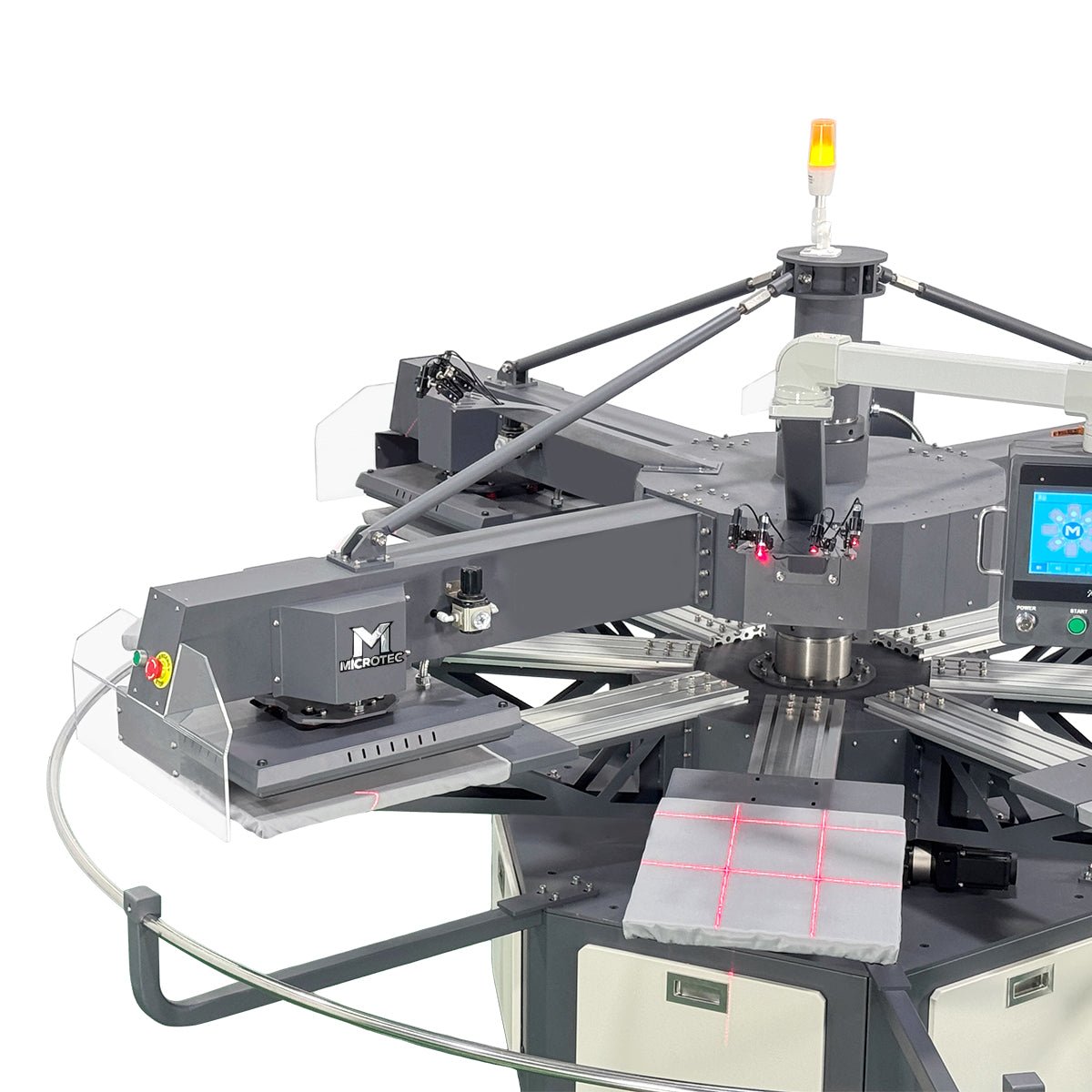 APEX X8 - 8 Station 16” x 20” Fully Automatic Rotary Heat Press