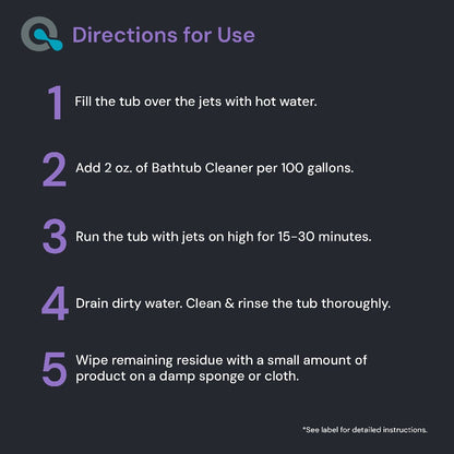 AquaDoc Jetted Bathtub Cleaner