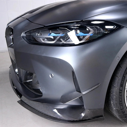 3D Style Dry Carbon Fiber Front Lip (OEM Mount) for BMW G80 M3 G82 G83 M4