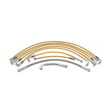 HEL Performance Fuel Injector Lines for Audi 80 B4 2.3 E 10V NG 1991-1996, Stainless Steel Braided