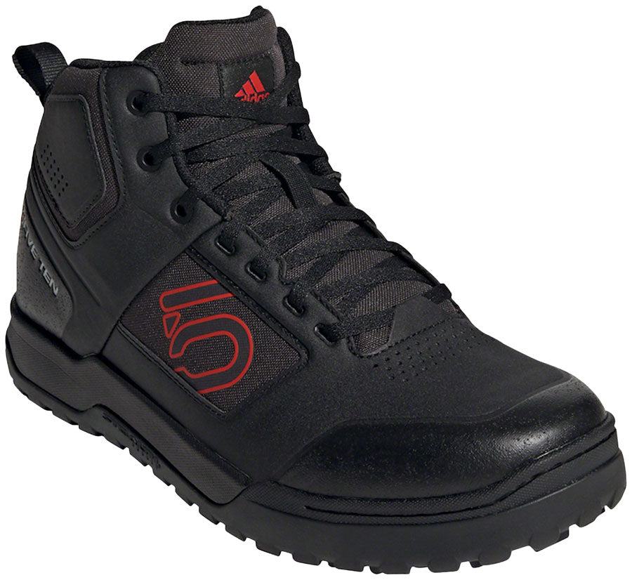 Five Ten Impact Pro Mid Flat Shoes  -  Men's Core Black/Red/Core Black 9.5