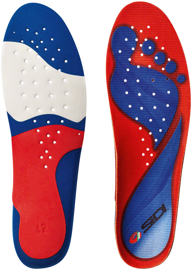 SIDI Memory Insoles - Red/Blue 43