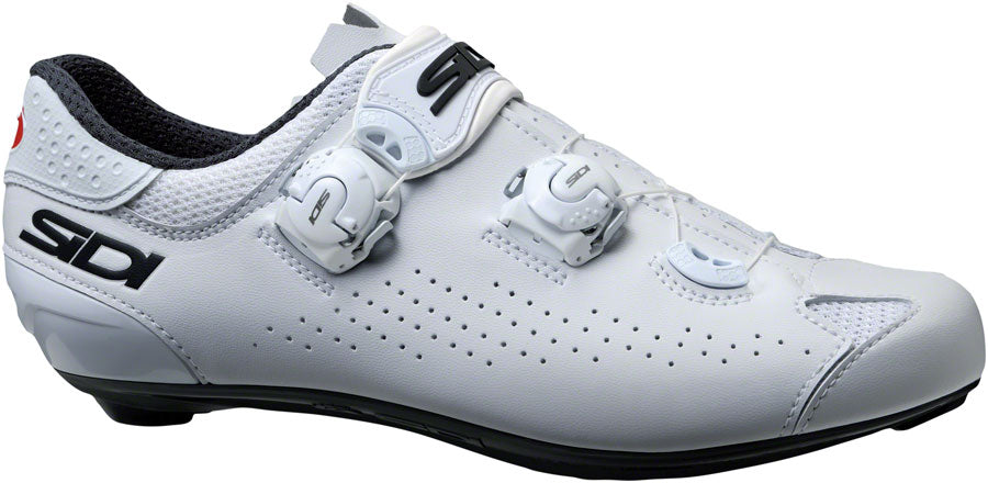 SIDI Genius 10  Road Shoes - Men's White/White 46