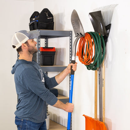 Heavy Duty Garage Wall Hook | Heavy-Duty | Black