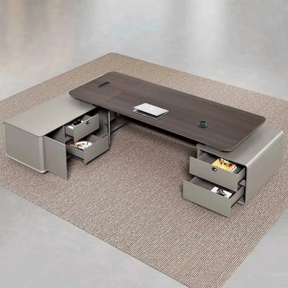 Magill · Modern L-Shaped Executive Desk