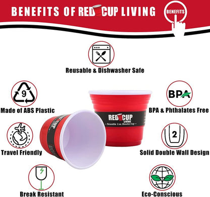 2Oz  Red Shooter Cup
