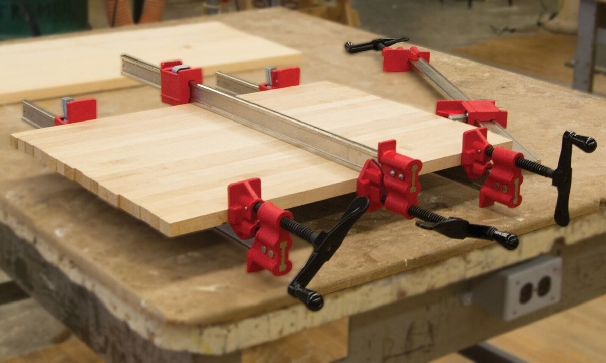 Bessey IBEAM Heavy Duty Steel Bar Clamp 48" IBEAM48