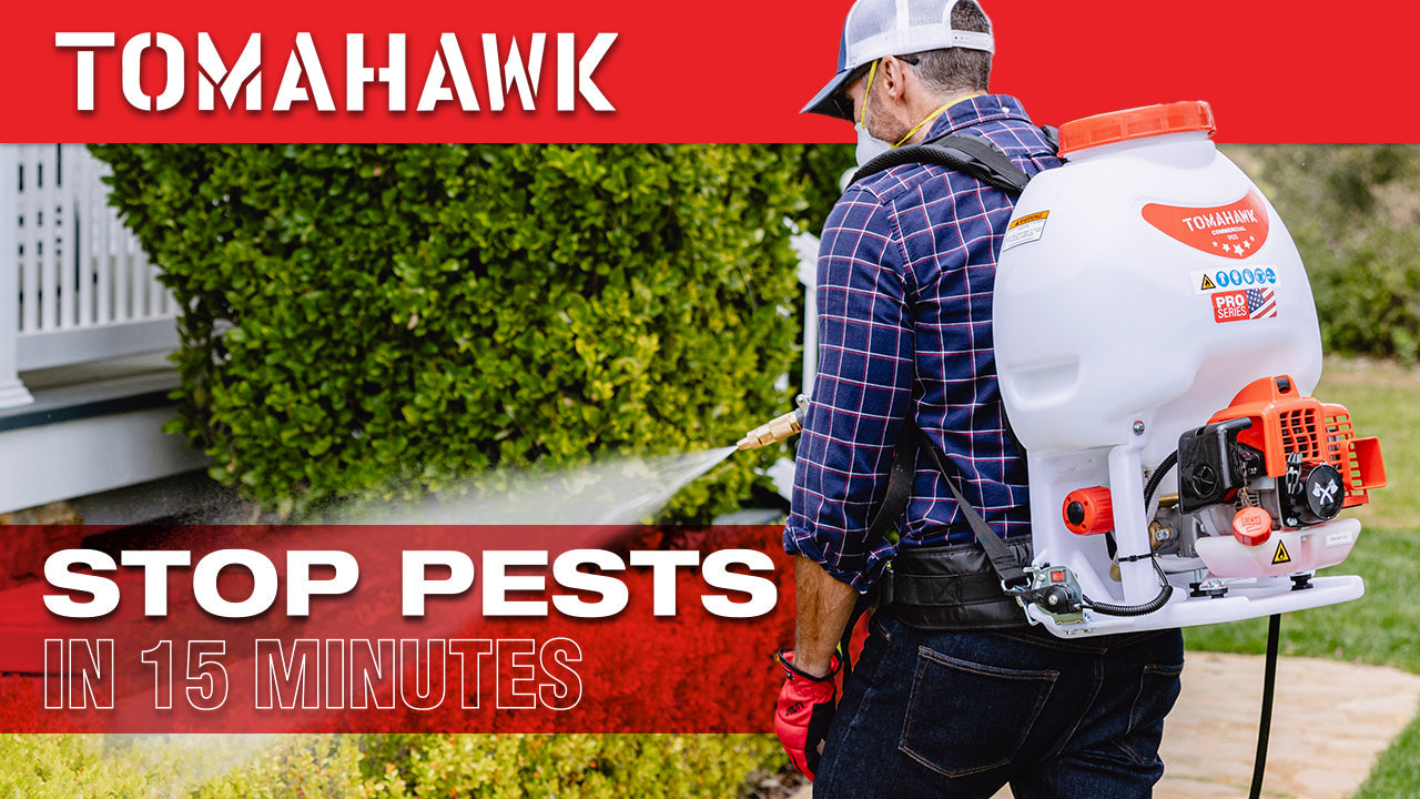 5 Gallon Gas Backpack Sprayer 450 PSI Pump with Nozzle Bundle