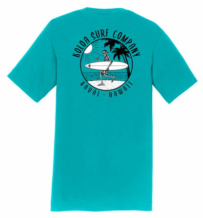 Koloa Skeleton Gone Surfin Lightweight T-Shirt