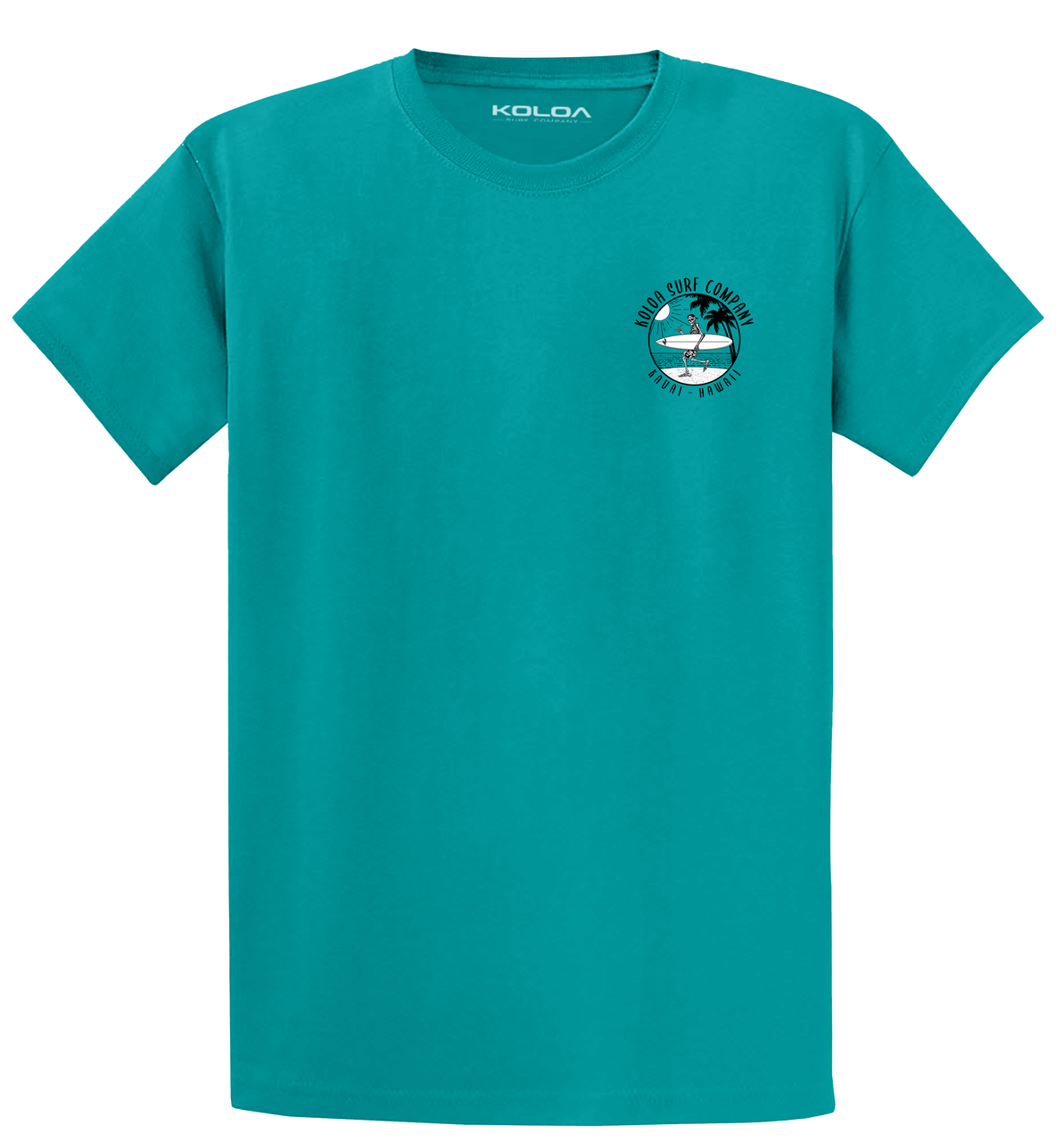 Koloa Skeleton Gone Surfin Lightweight T-Shirt
