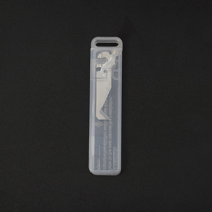 Stainless Steel Box Cutter - Short, 1 slot