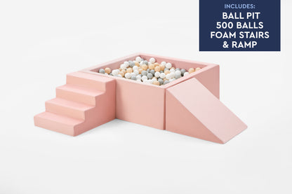 TumbleHouse Bundle (Ball Pit + Ramp + Stairs)